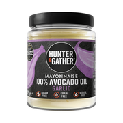 Hunter & Gather Avocado Oil Mayonnaise - Garlic 175g