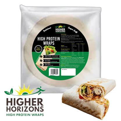 High Protein Low Carb Keto Wraps (Pack of 4)