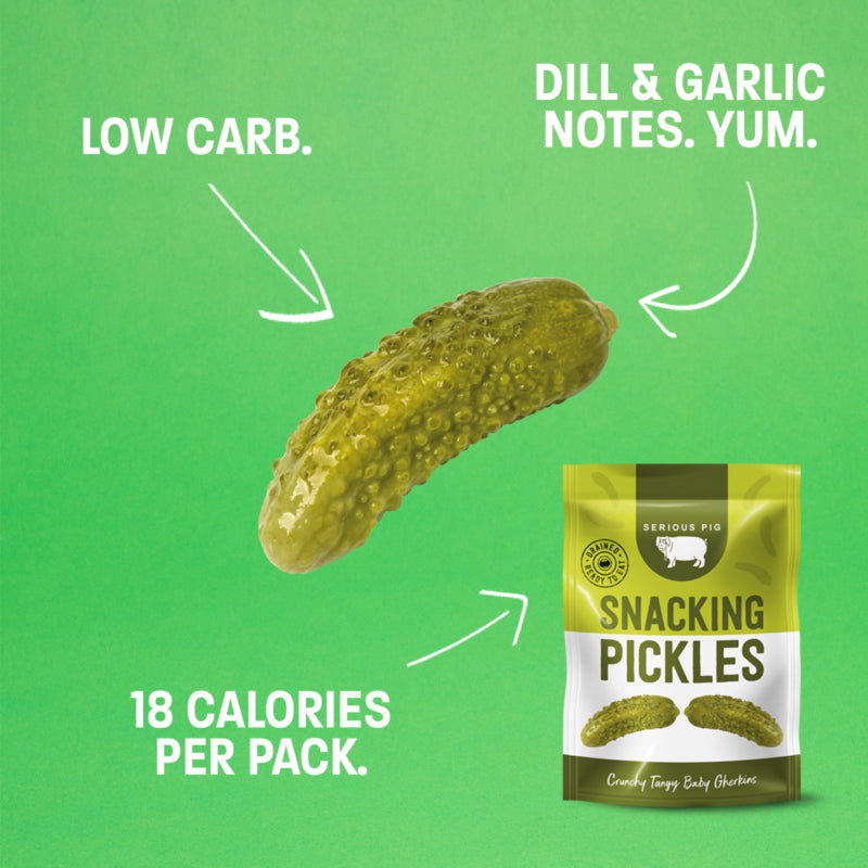 Serious Pig Snacking Pickles 40g