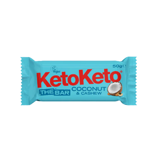 KetoKeto Coconut & Cashew Keto Bar 50g