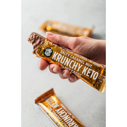 Good Good Krunchy Keto Bar - Salty Caramel Nut 35g