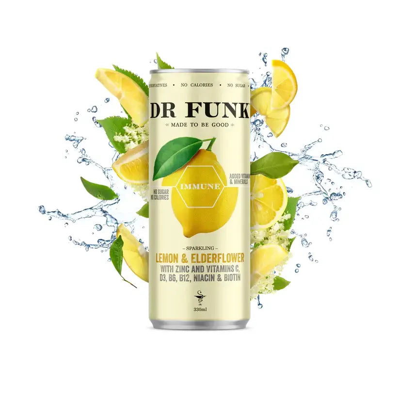 Dr Funk Lemon & Elderflower Immune Edition 330ml