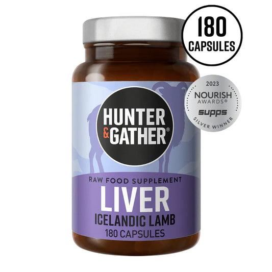 Hunter & Gather Lamb Liver 180 Capsules