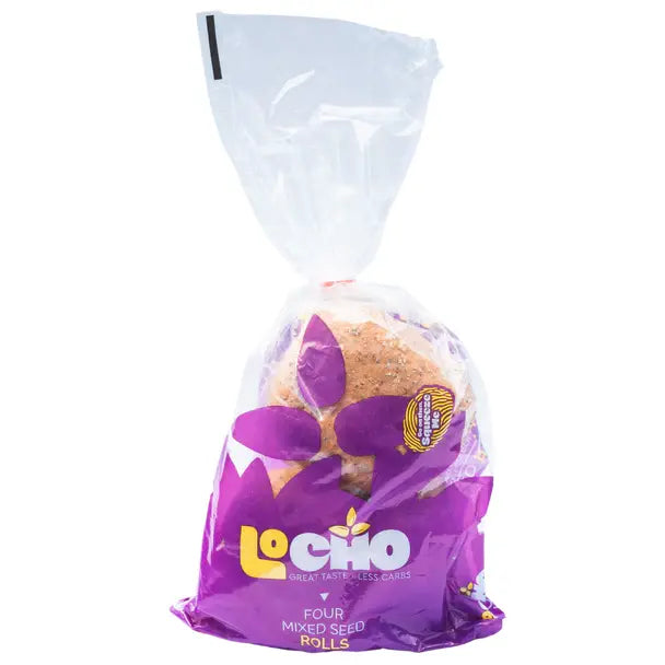 LoCHO Low Carb Keto Bread Rolls - 4 x 65g