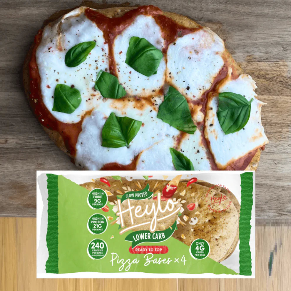 Heylo Low Carb Pizza Bases - 4 x 70g