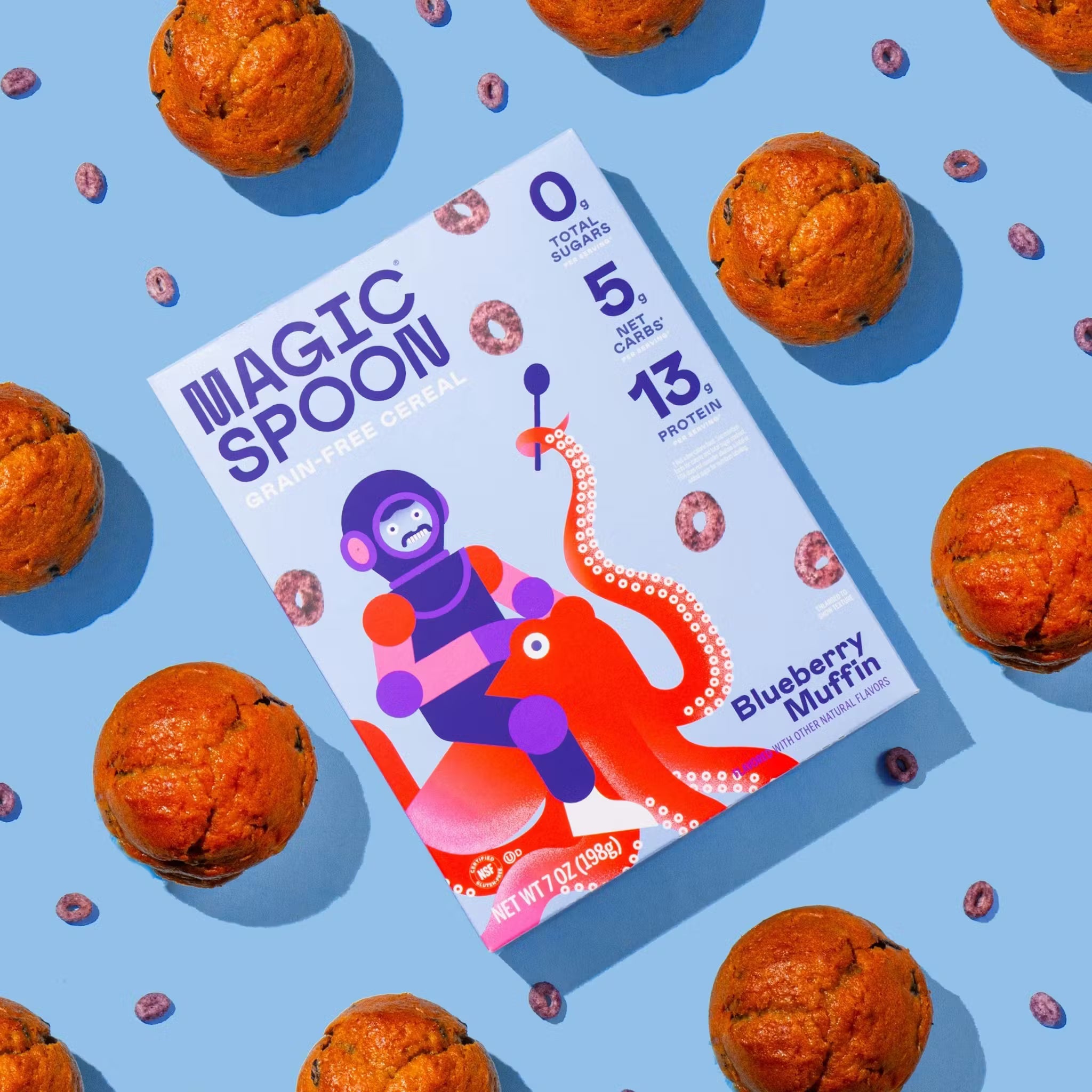 Blueberry Muffin Protein Cereal 198g