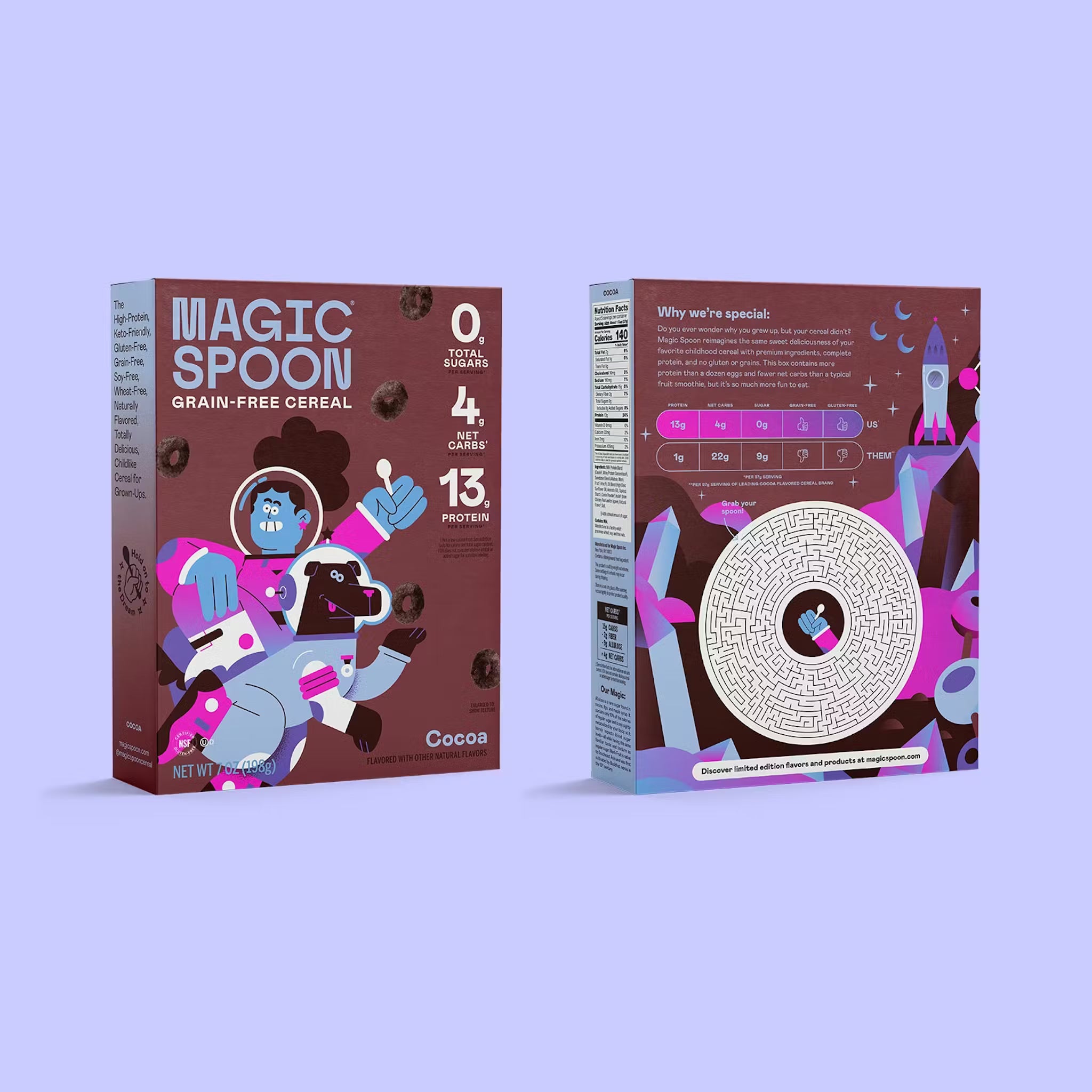 Cocoa Protein Cereal 198g