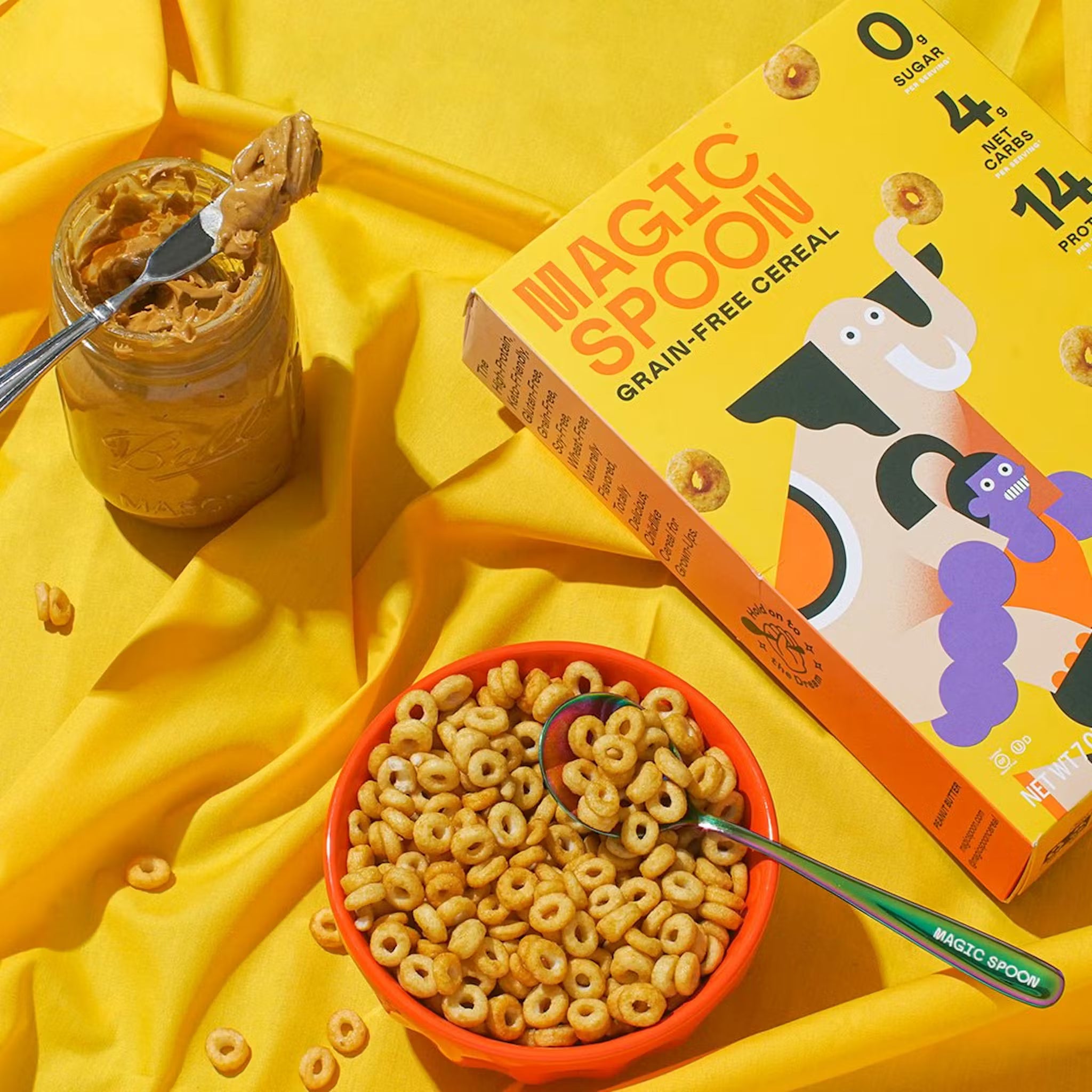 Peanut Butter Protein Cereal 198g