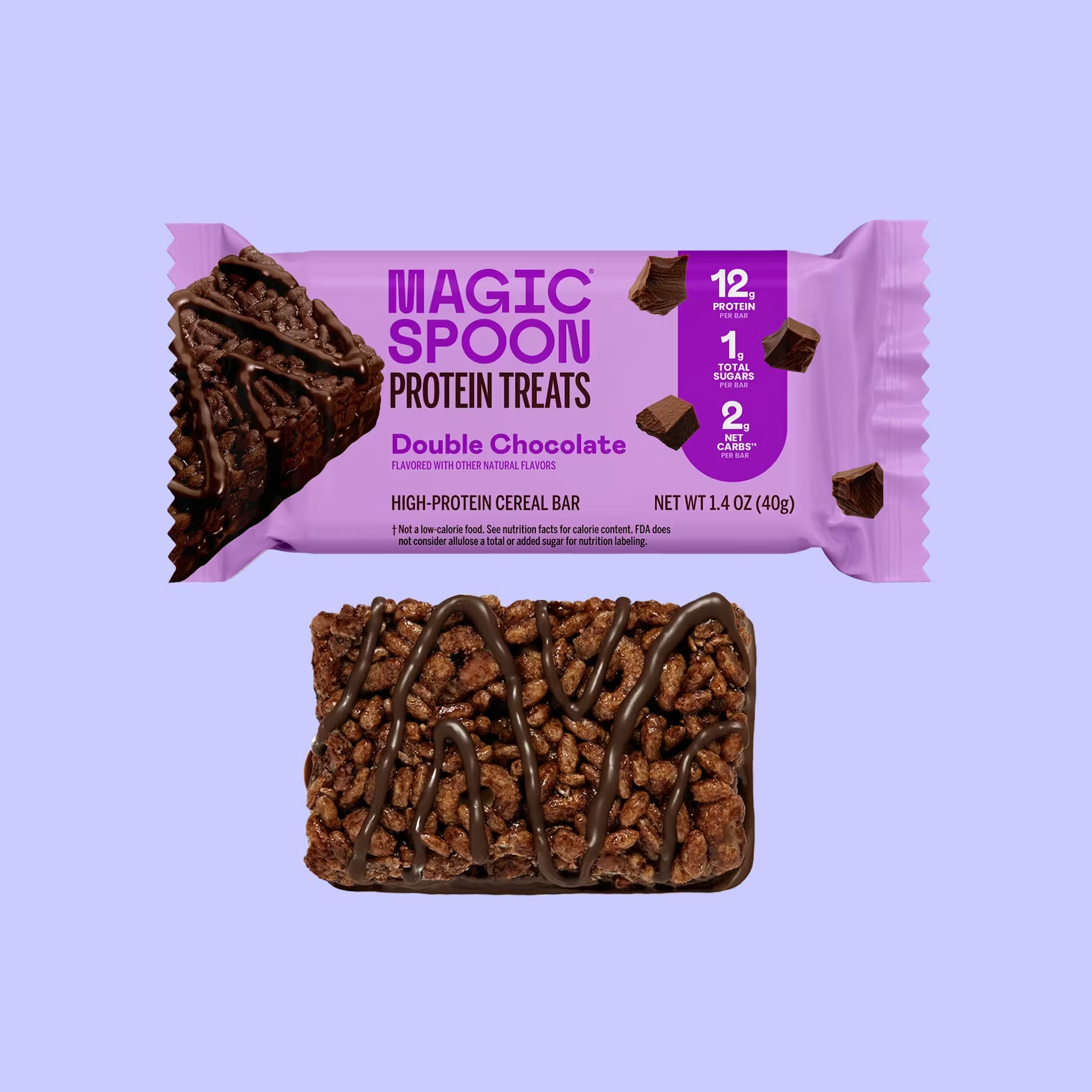 Magic Spoon Treats - Double Chocolate Protein Cereal Bar 40g