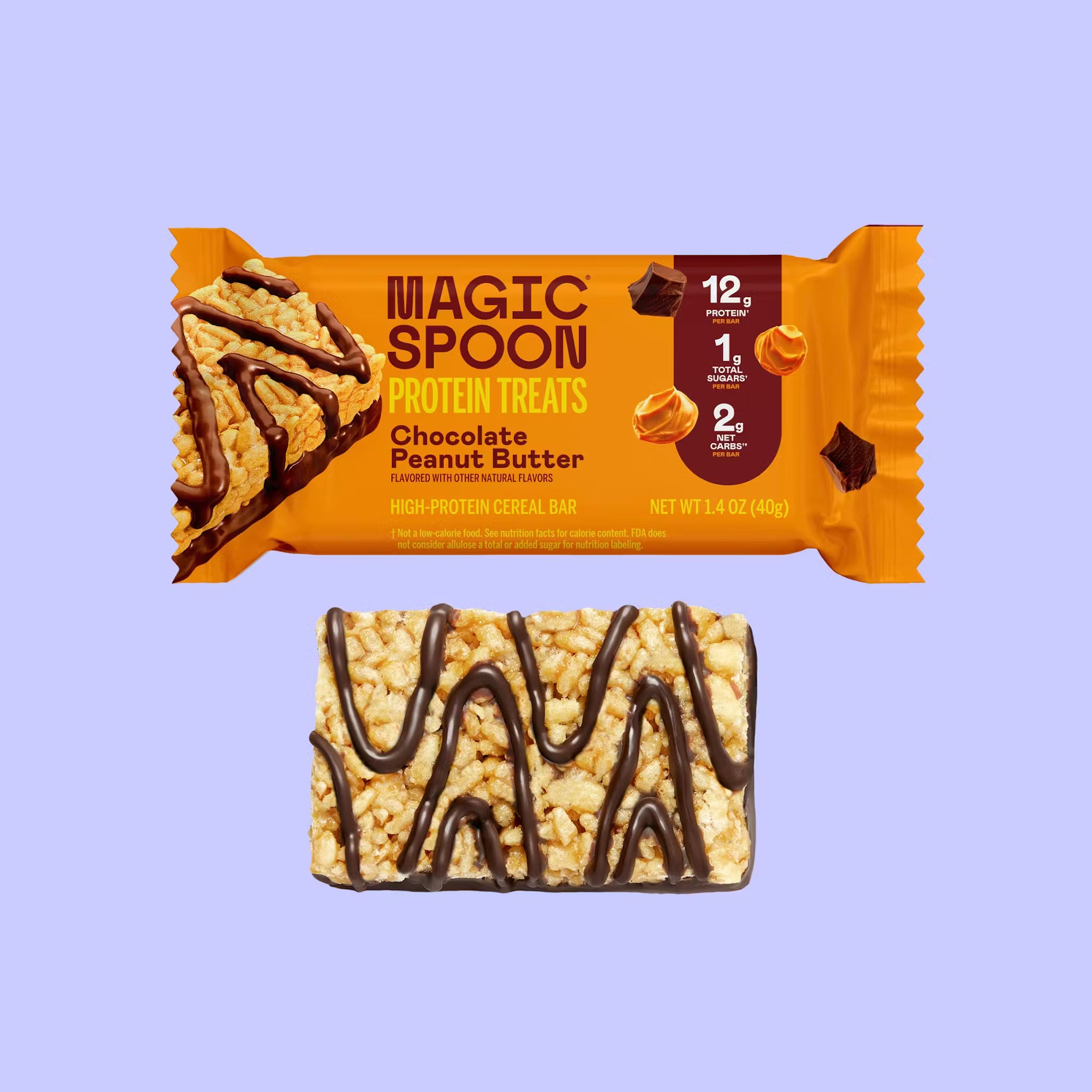 Magic Spoon Treats - Chocolate Peanut Butter Protein Cereal Bar 40g