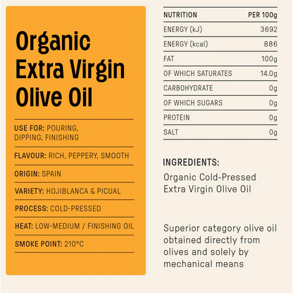 Good Phats Organic Extra Virgin Olive Oil 500ml