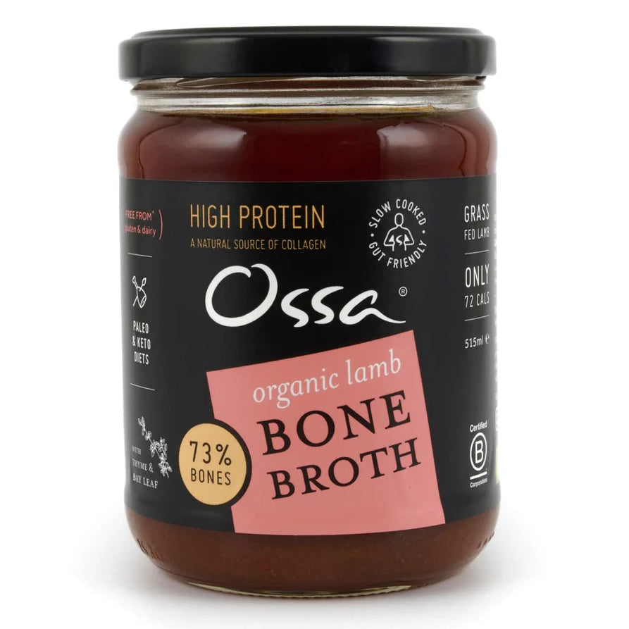 Ossa Organic Lamb Bone Broth 515ml