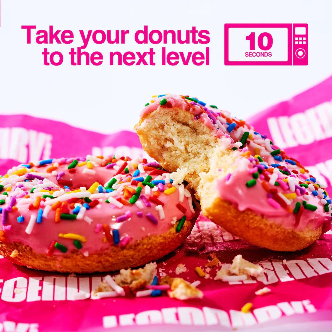 Legendary Foods - Pink Sprinkle Protein Donuts 62g