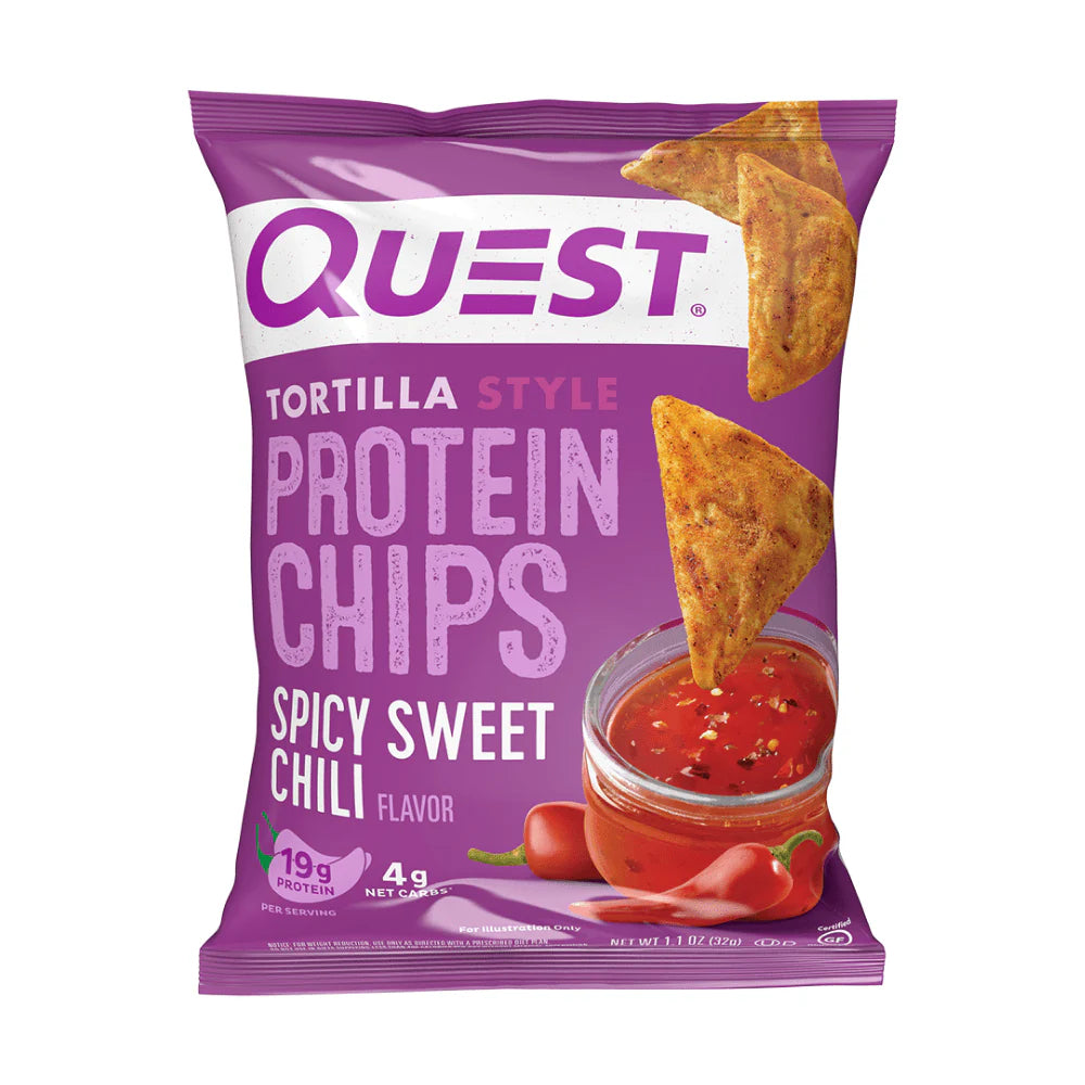 Quest Low Carb Tortilla Chips - Spicy Sweet Chilli 32g