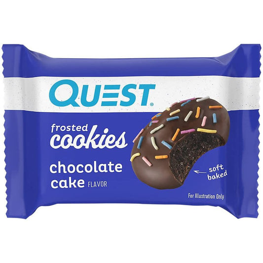 Quest Low Carb Frosted Cookie - Chocolate Cake 25g