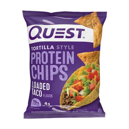 Quest Low Carb Tortilla Chips - Loaded Taco 32g