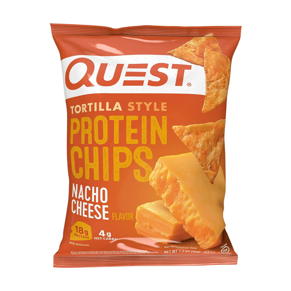 Quest Low Carb Tortilla Chips - Nacho Cheese 32g