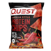 Low Carb Tortilla Chips - Hot & Spicy 32g