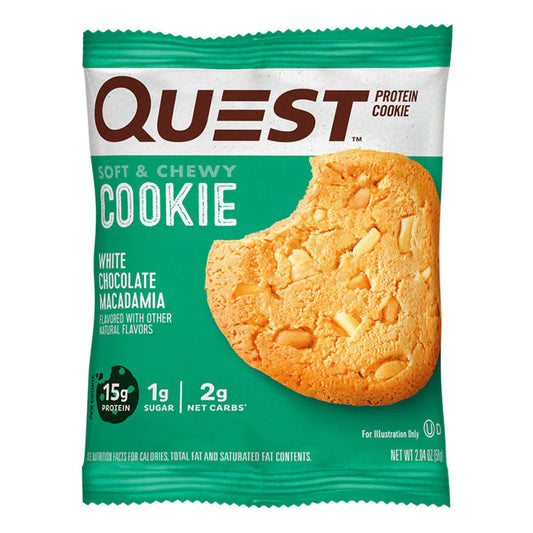 Quest Low Carb Cookie - White Chocolate Macadamia 58g