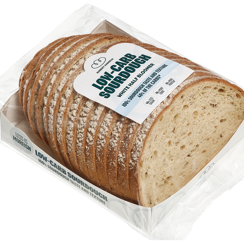 Low Carb Sourdough White Half Bloomer 350g
