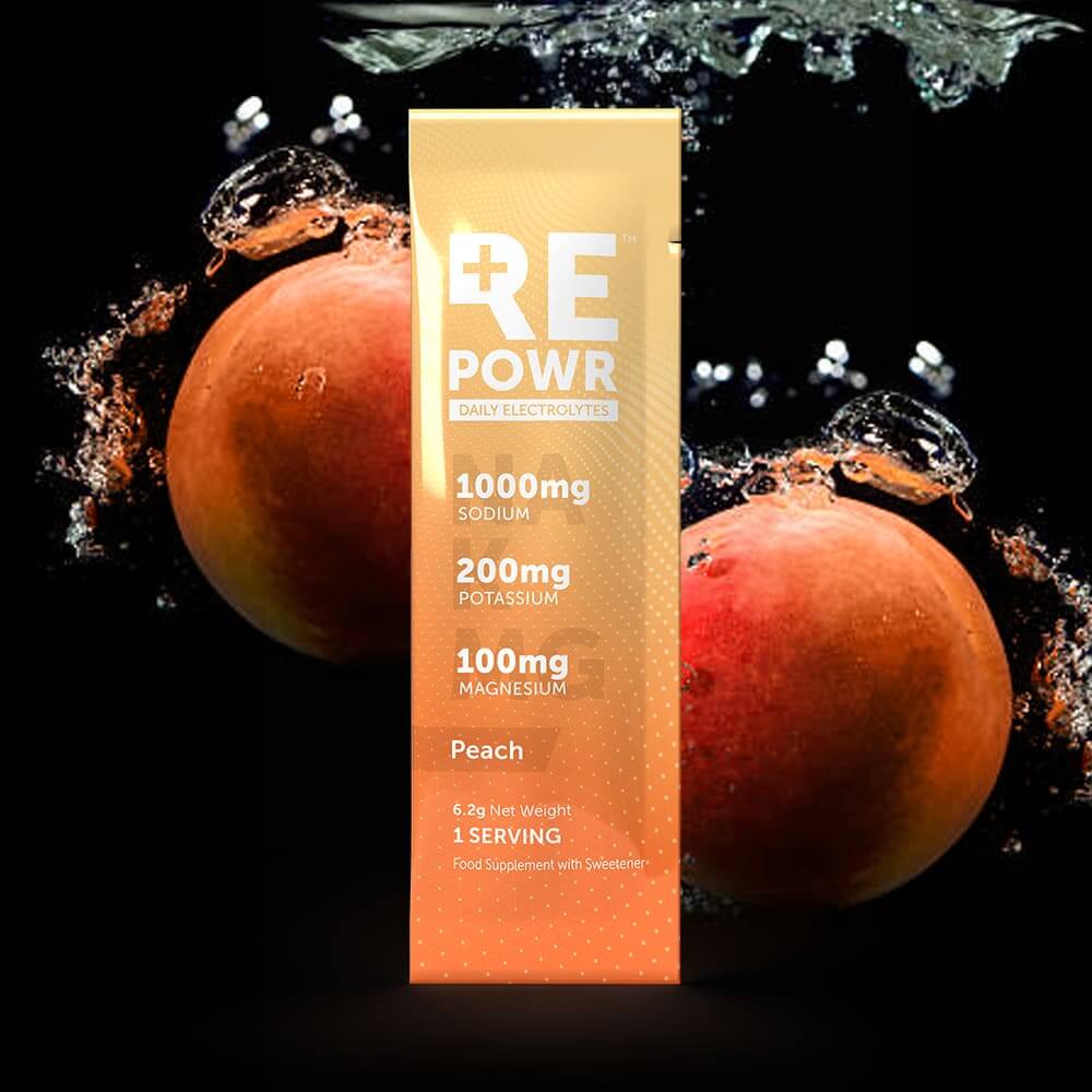 REPOWR Electrolytes - Peach 30 pack