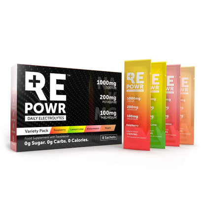 REPOWR Electrolytes - Variety 8 pack