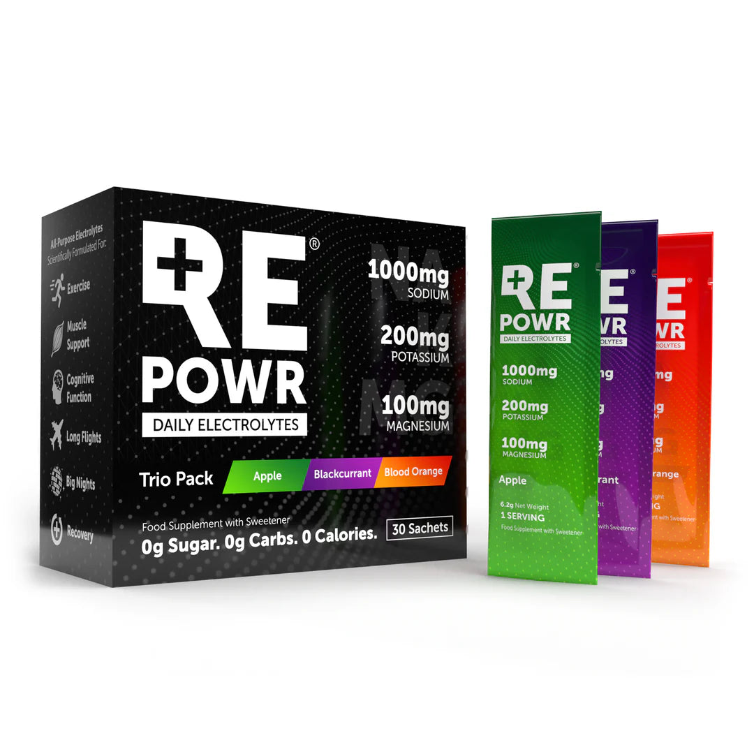 REPOWR Electrolytes - Trio 30 pack