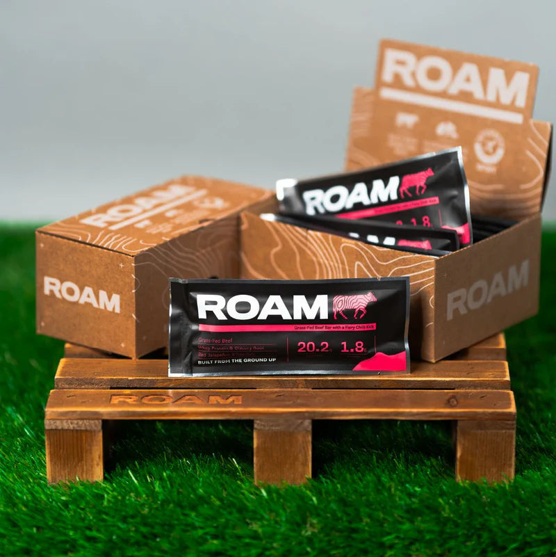 ROAM Chilli Grass Fed Beef Bar 45g