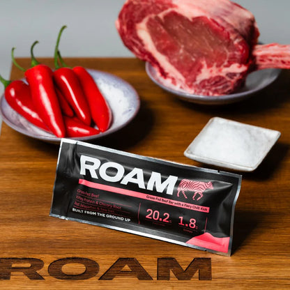 ROAM Chilli Grass Fed Beef Bar 45g