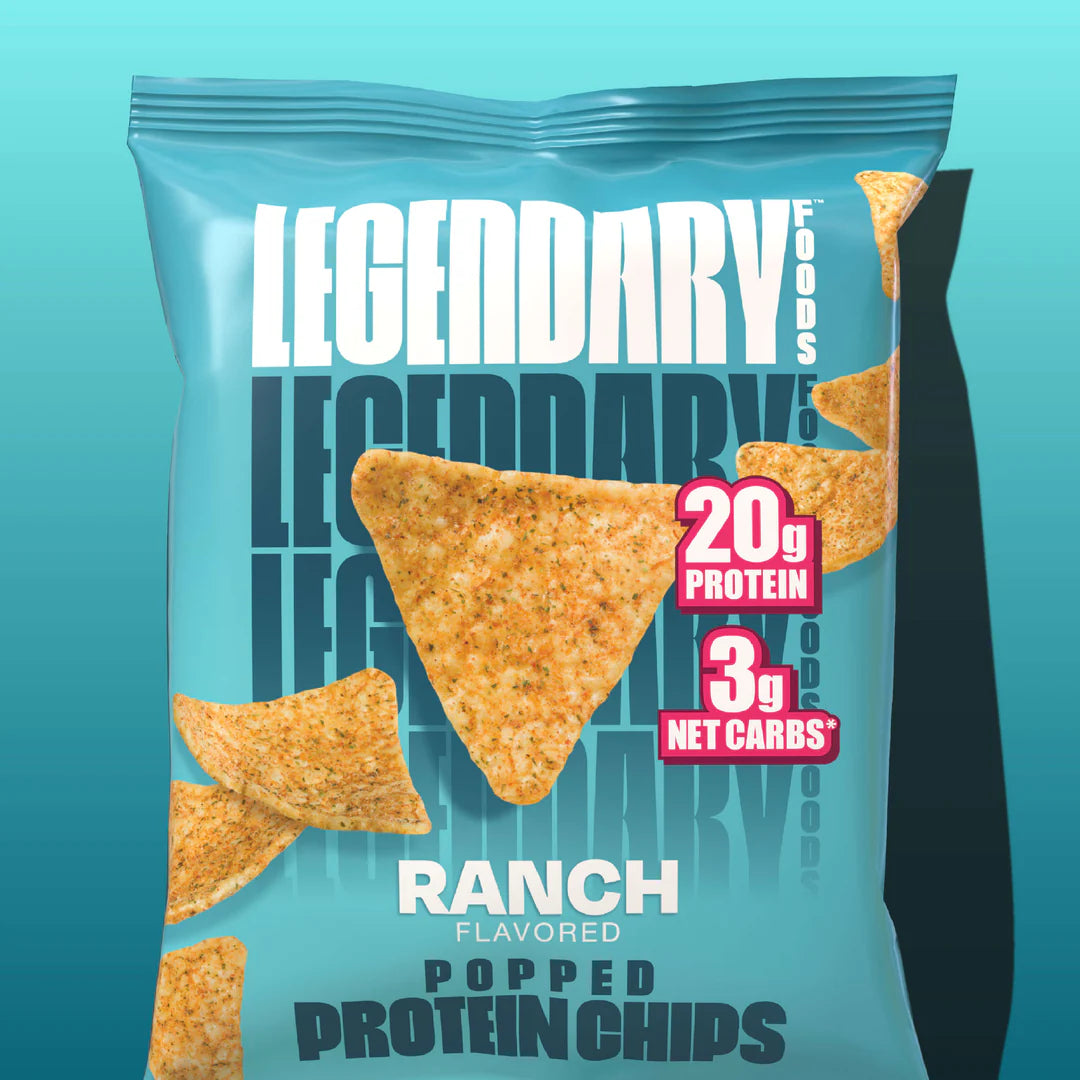 Legendary Foods - Ranch Popped Protein Chips 34g
