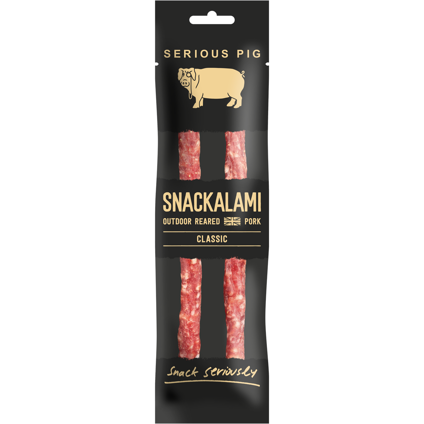 Serious Pig Snackalami Classic Salami 30g