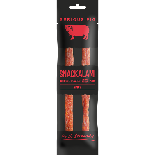 Serious Pig Snackalami Chilli Salami 30g