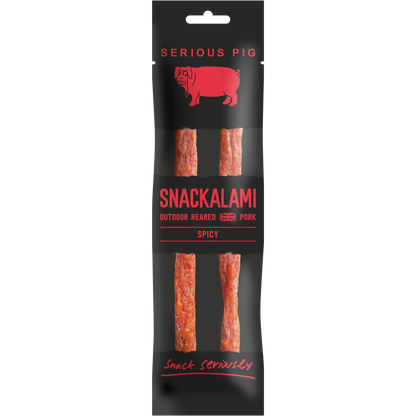 Serious Pig Snackalami Chilli Salami 30g