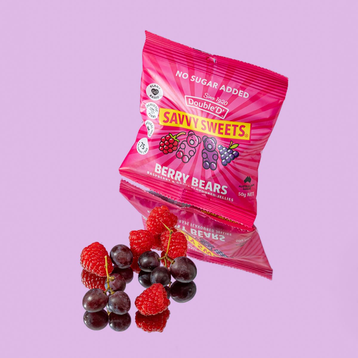 Savvy Sweets Berry Bears 50g