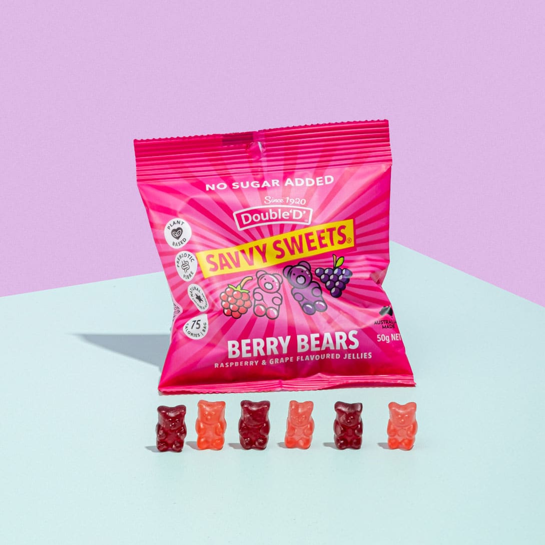 Savvy Sweets Berry Bears 50g