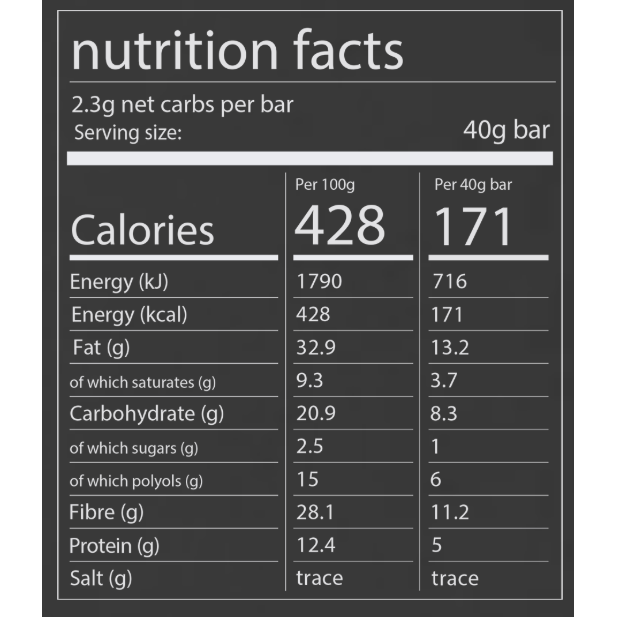 Cocoa Nuts Keto Bar 40g