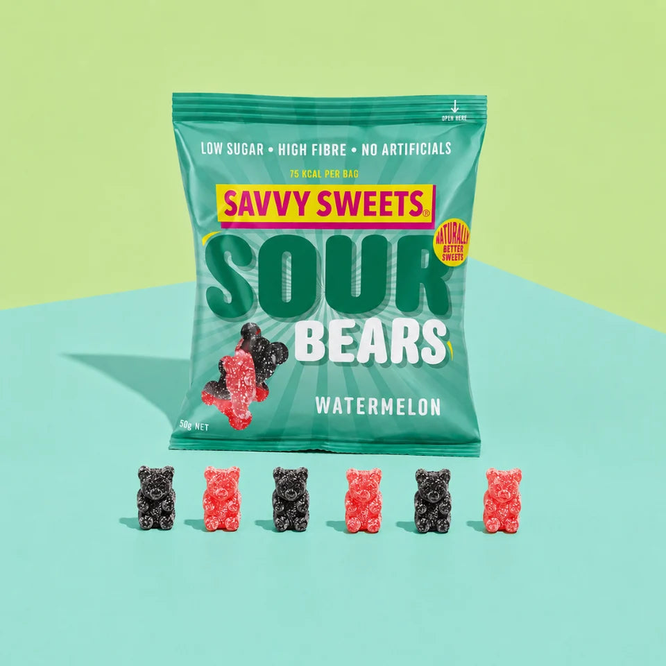 Sour Bears - Watermelon 50g