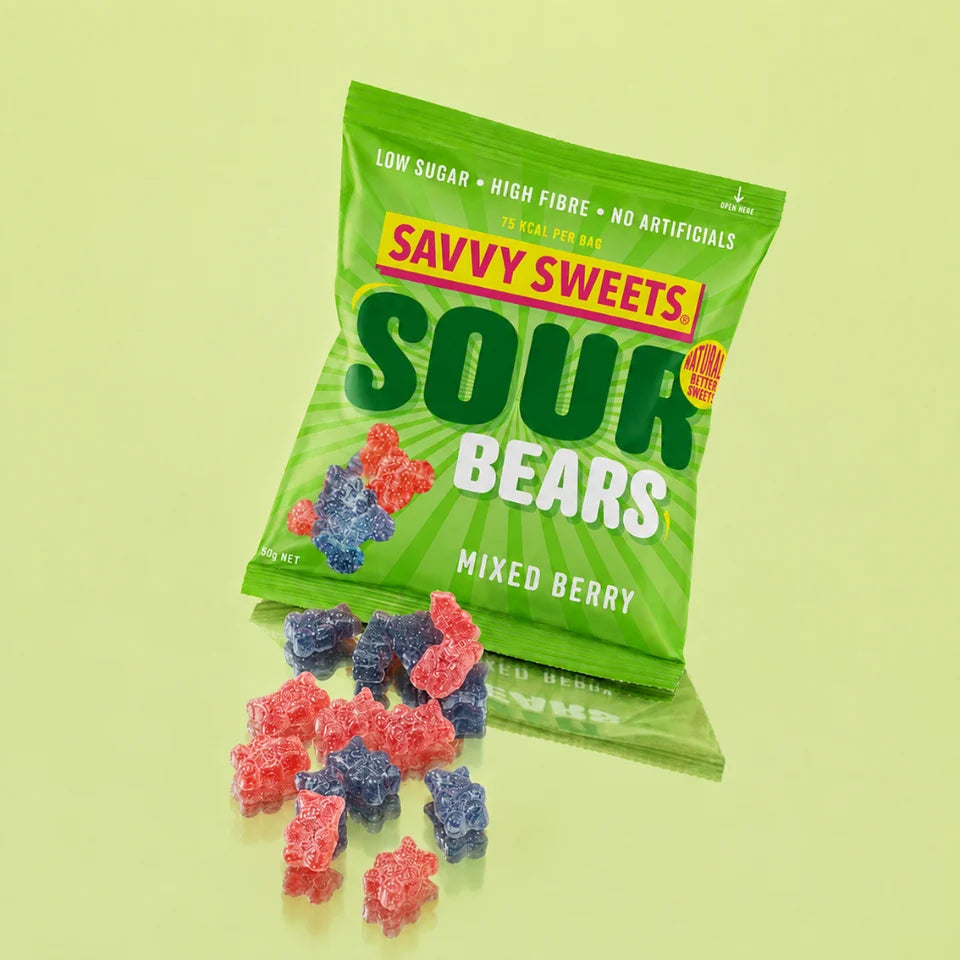 Sour Bears - Mixed Berry 50g