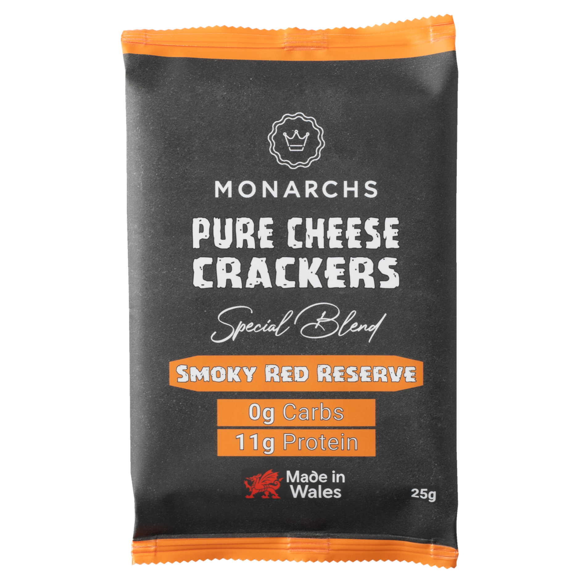 Monarchs Cheddar Cheese Crackers - Smoky Red Reserve 25g