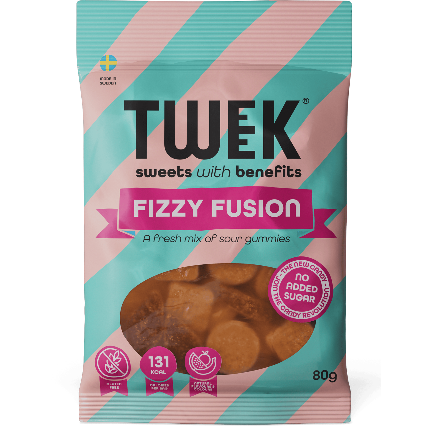 Tweek Low Sugar Sweets - Fizzy Fusion 80g