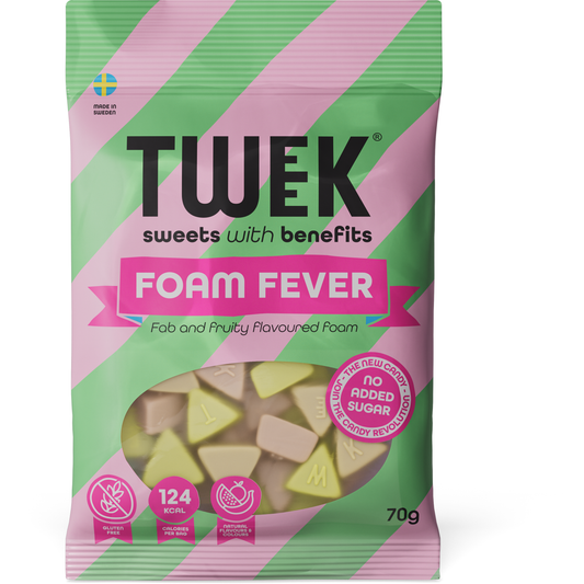 Tweek Low Sugar Sweets - Foam Fever 70g