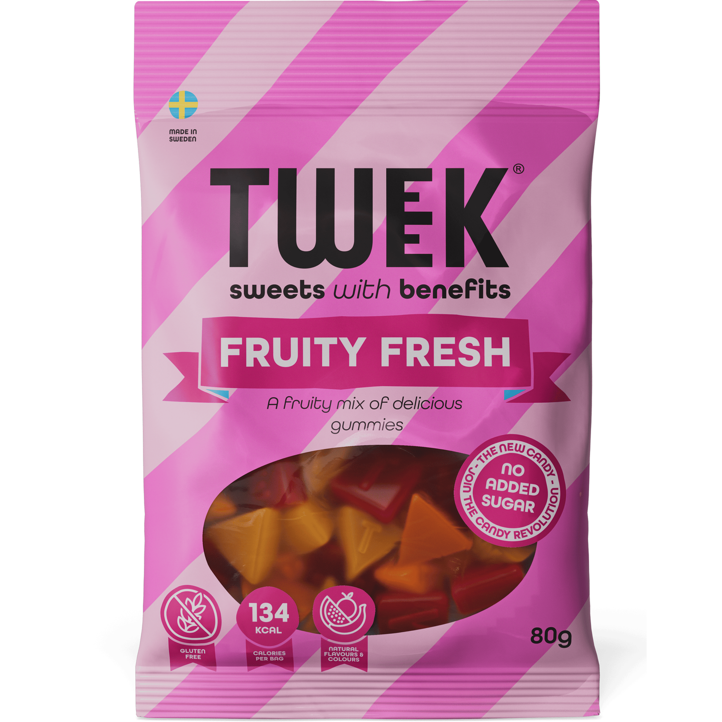 Tweek Low Sugar Sweets - Fruity Fresh 80g