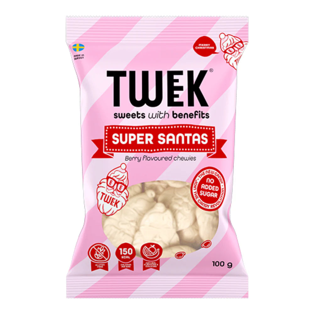 Tweek Low Sugar Sweets - Super Santas 100g