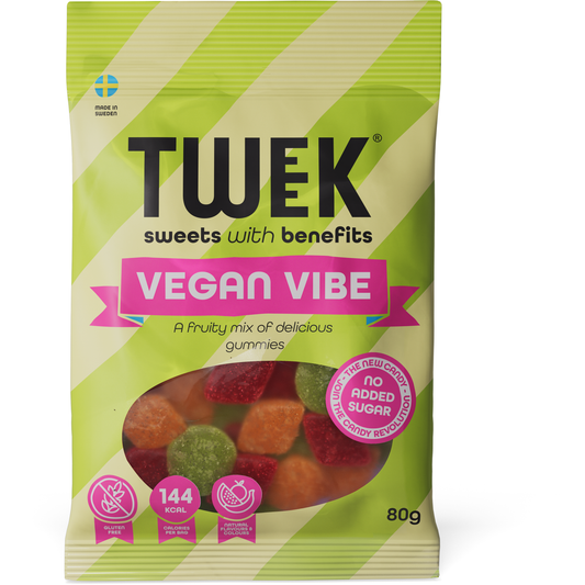 Tweek Low Sugar Sweets - Vegan Vibe 80g