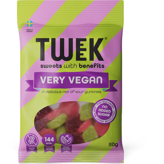 Tweek Low Sugar Sweets - Very Vegan 80g