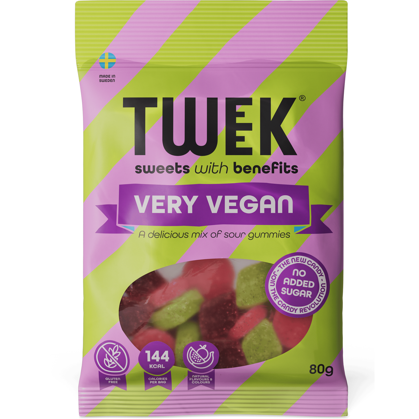 Tweek Low Sugar Sweets - Very Vegan 80g