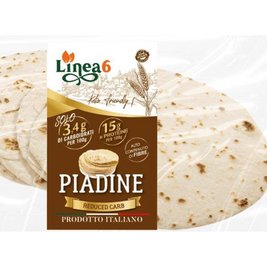 Linea6 Low Carb Piadine - 3 x 100g