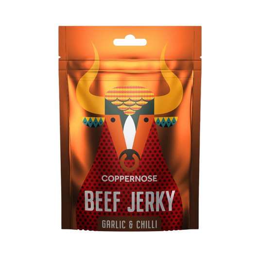 Coppernose Beef Jerky - Garlic & Chilli 30g