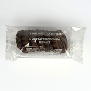 The Keto Shop Low Carb Biscuits - Chocolate (Pack of 6)