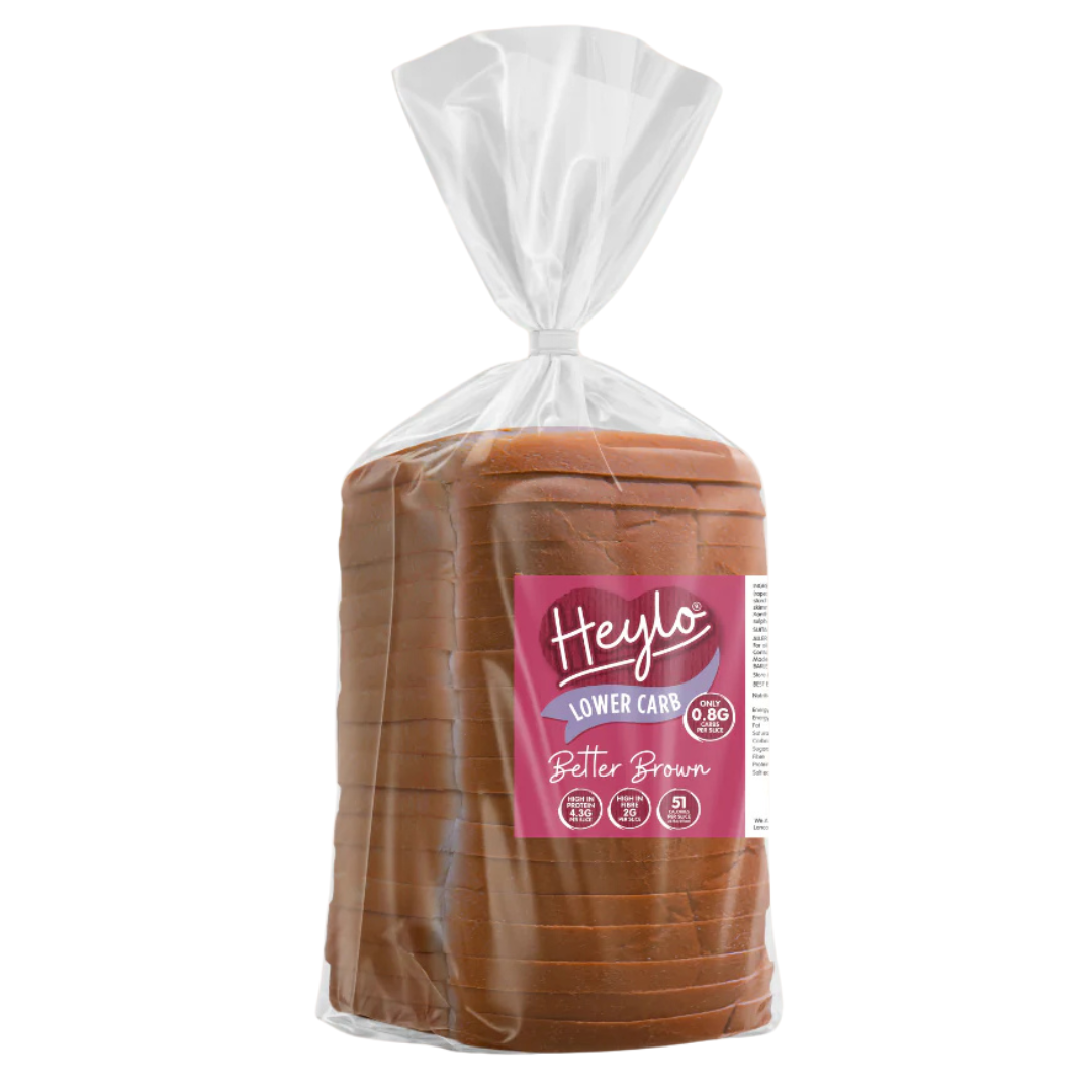 Heylo Better Brown Low Carb Bread Loaf 330g